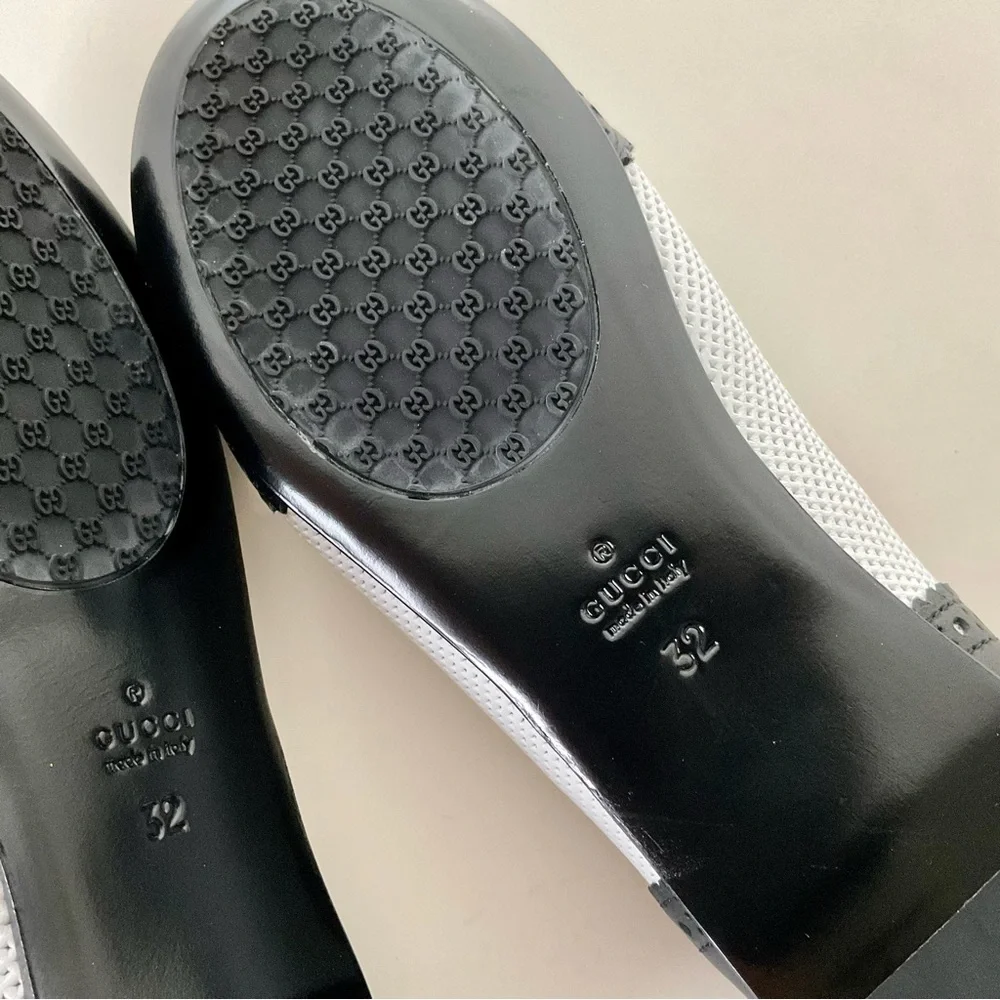 Gucci Little Kids ballet flats with dustbag size EU32/US1 - Picture 10 of 16